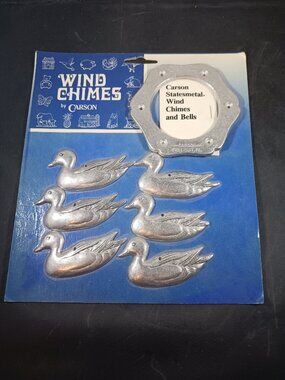 Vintage Wind Chimes Duck NIB
